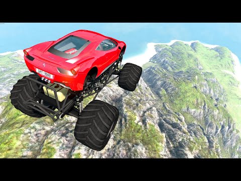 Cliff Drops #2 - BeamNG DRIVE | Gaming Army