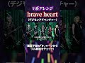 【デジモン】brave heart / 宮崎歩 をV系カバーしてみた! (Digimon V-kei Cover) #shorts #digimon #aiカバー