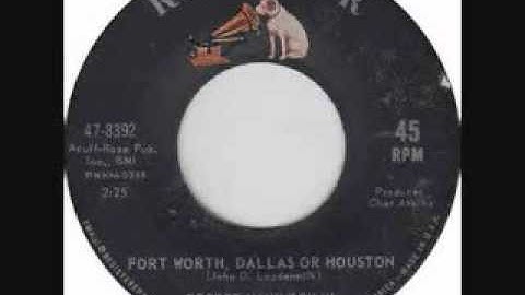 George Hamilton IV -  Fort Worth, Dallas Or Houston
