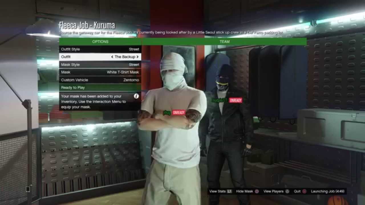GTA V Online Heist Full Fleeca Job (Setups and Finale) YouTube