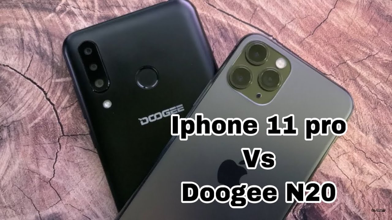 Iphone 11pro vs Doogee N20 camera comparison