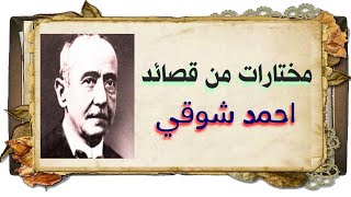 مختارات من قصائد أحمد شوقي ( روائع الشعر العربي الفصيح ) - بالفصحى