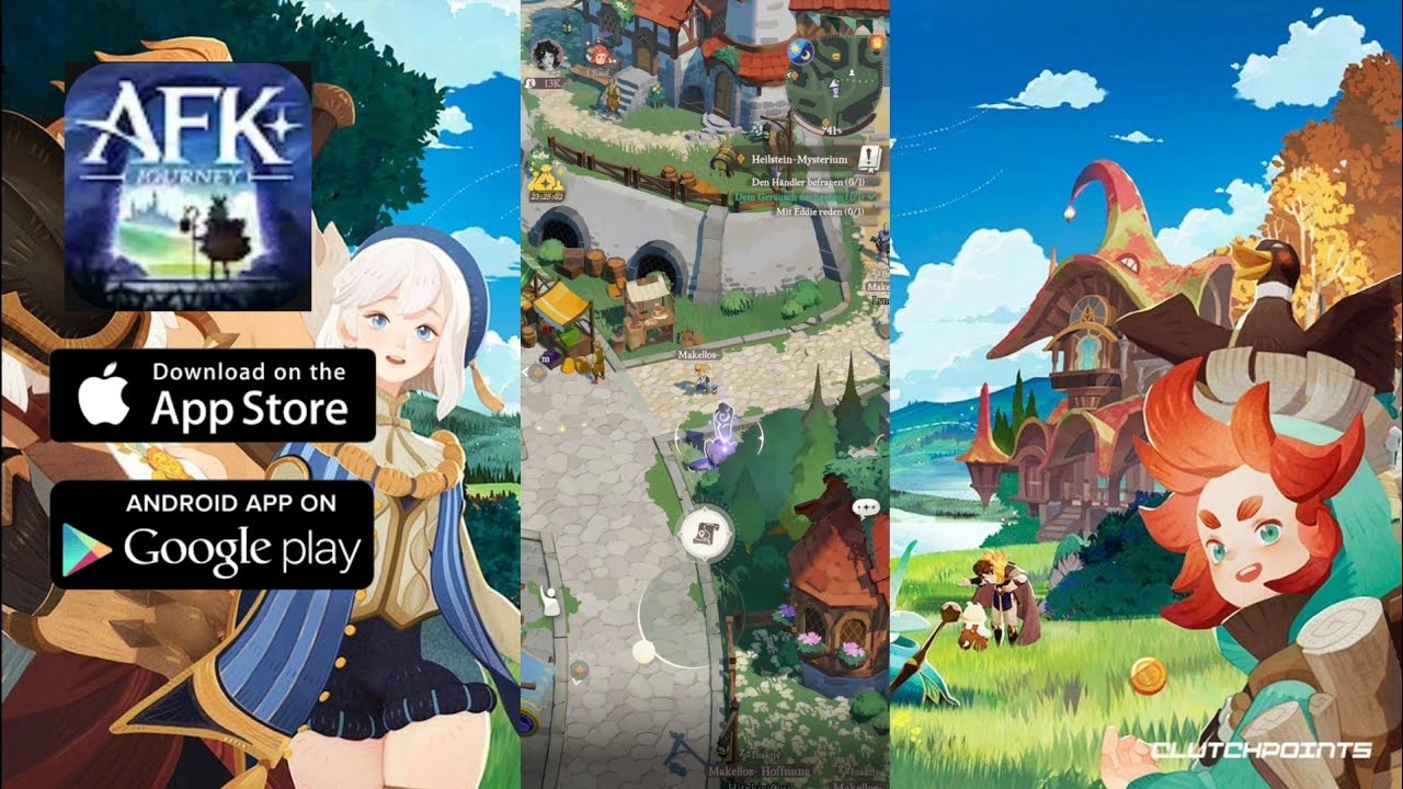 AFK Journey Gameplay - No Commentary ( Android, IOS,  german )