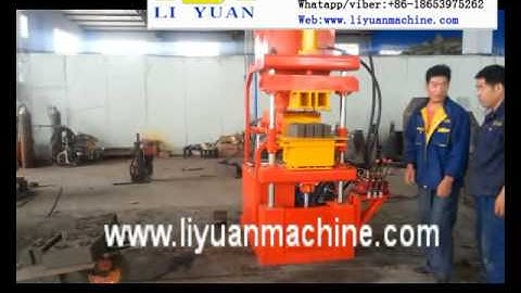 LY2 10 double block interlock clay brick making machine 0