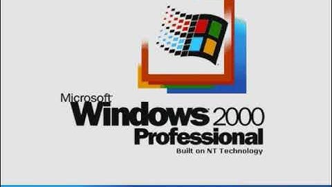 The Backwards Microsoft Windows 2000 Startup Sound