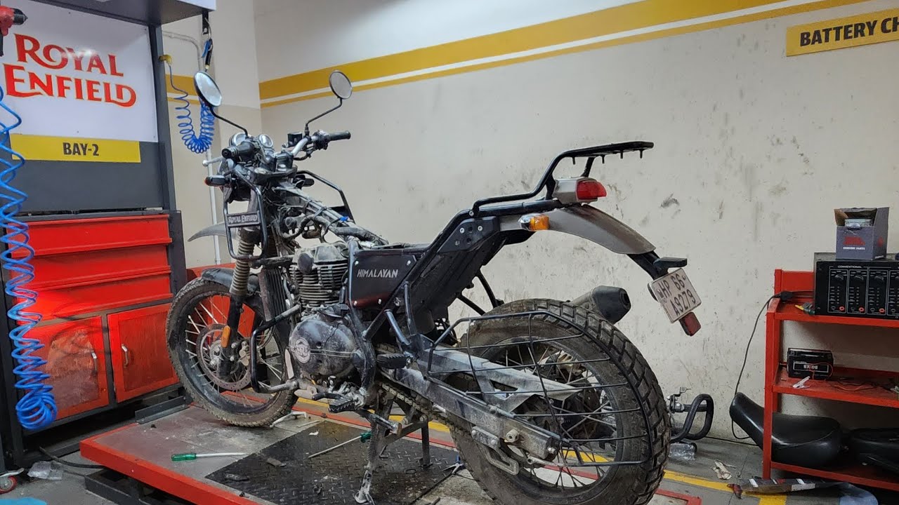 Royal Enfield side sensor problem