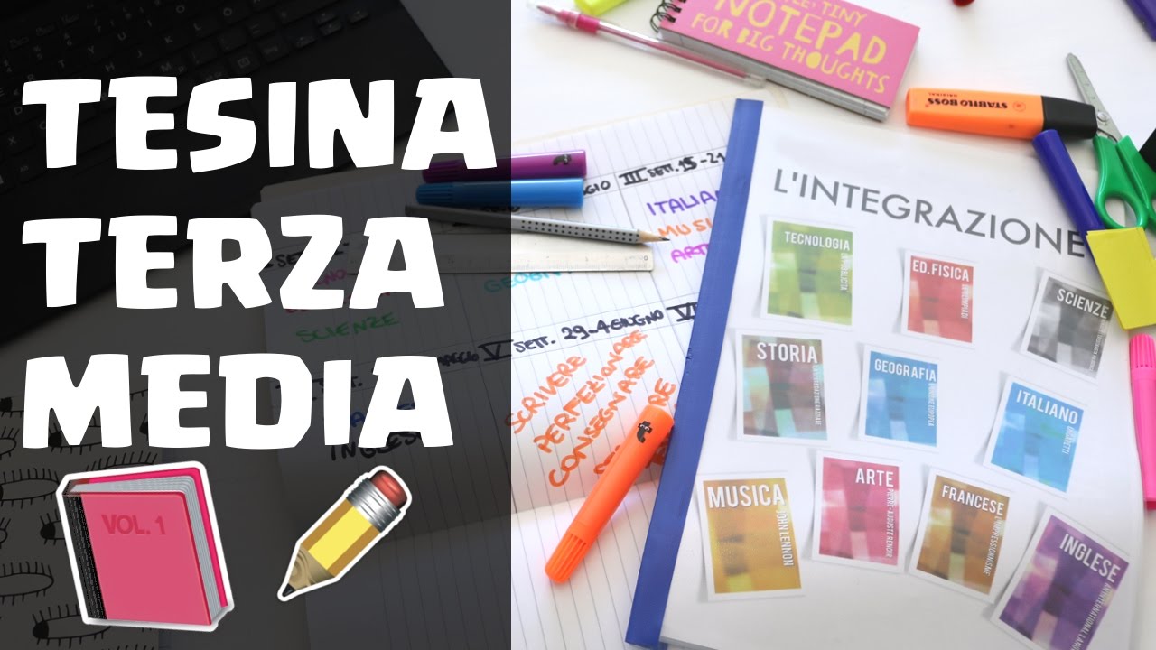 Tesina Terza Media Collegamenti Argomenti Youtube