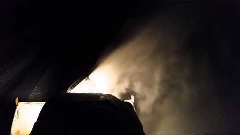 Cub Cadet 2182 w/ blower downhill