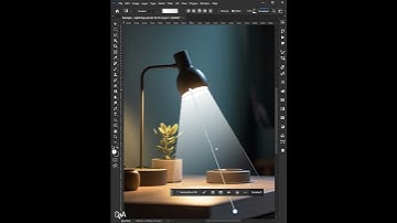 Create Realistic Light Ray in Photoshop #shorts