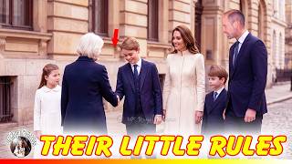 Prince William & Princess Catherine’s 5 Strict Rules for George, Charlotte and Louis