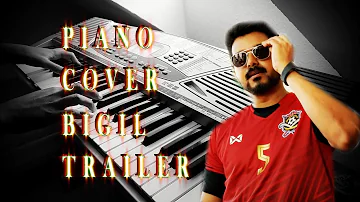 Bigil - Trailer BGM | Thalapathy Vijay | A.R Rahman | Atlee | Piano Cover By The Echo Of Harmony