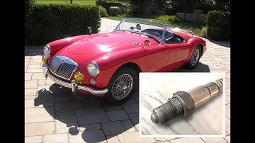 1958 MGA Mk 1 - FAST Air Fuel Ratio Meter & Data Logging FAST air fuel meter allows mixture tuning.