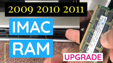 2010 iMac Ram upgrade - Older iMac (2009, 2010, 2011)