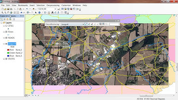 Georeferencing in ArcGIS 10.5