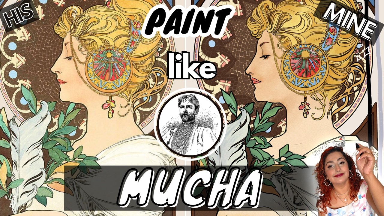 АЛЬФОНС МУХА — Глубокое погружение 🎨 Исследование в стиле модерн! 💎