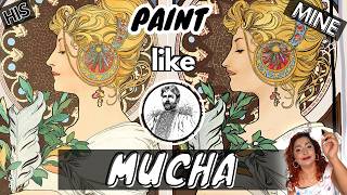 ALPHONSE MUCHA - A Deep Dive 🎨 Art Nouveau Style Study! 💎