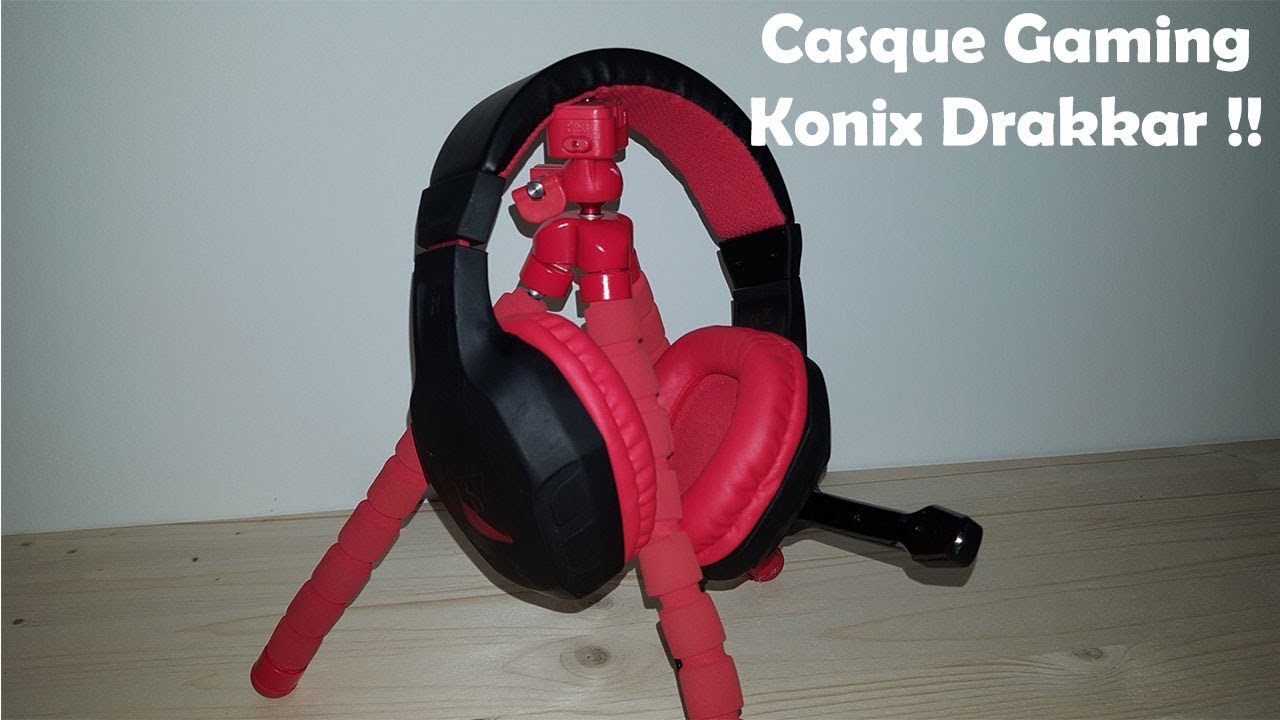 Casque gaming PC Konix - Drakkar - Skàld - Casques Gamer