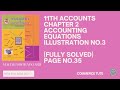 Accounting equation class 11 illust 3 solved accounting equation in hindi commerce tute hsc 21 mp3