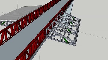 Nice Design, Oil refinery roof over filling point.