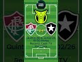Brasileirão Fluminense e Botafogo #futebol #brasileirão #fluminense #botafogo
