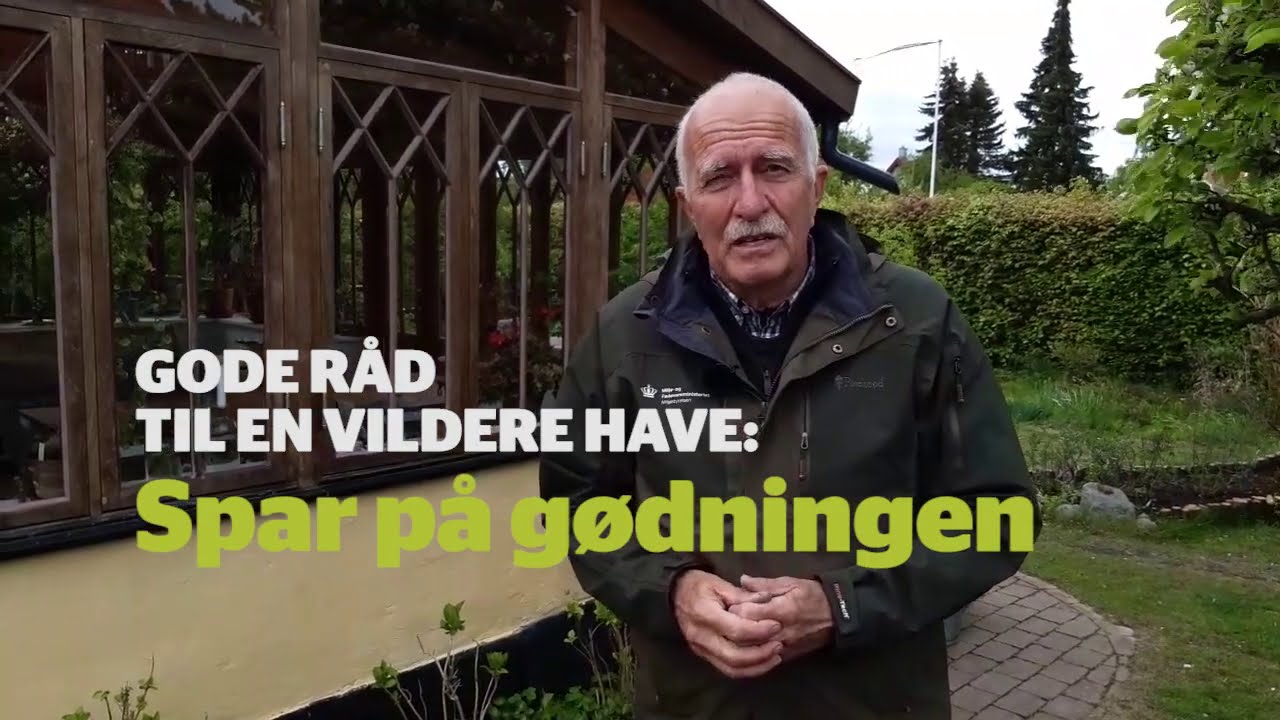 Gode råd til en vildere have - spar på gødningen