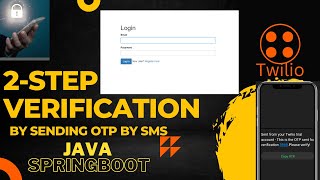 How to Send OTP to Mobile Number | 2-Step Verification By SMS | OTP verification | Twilio