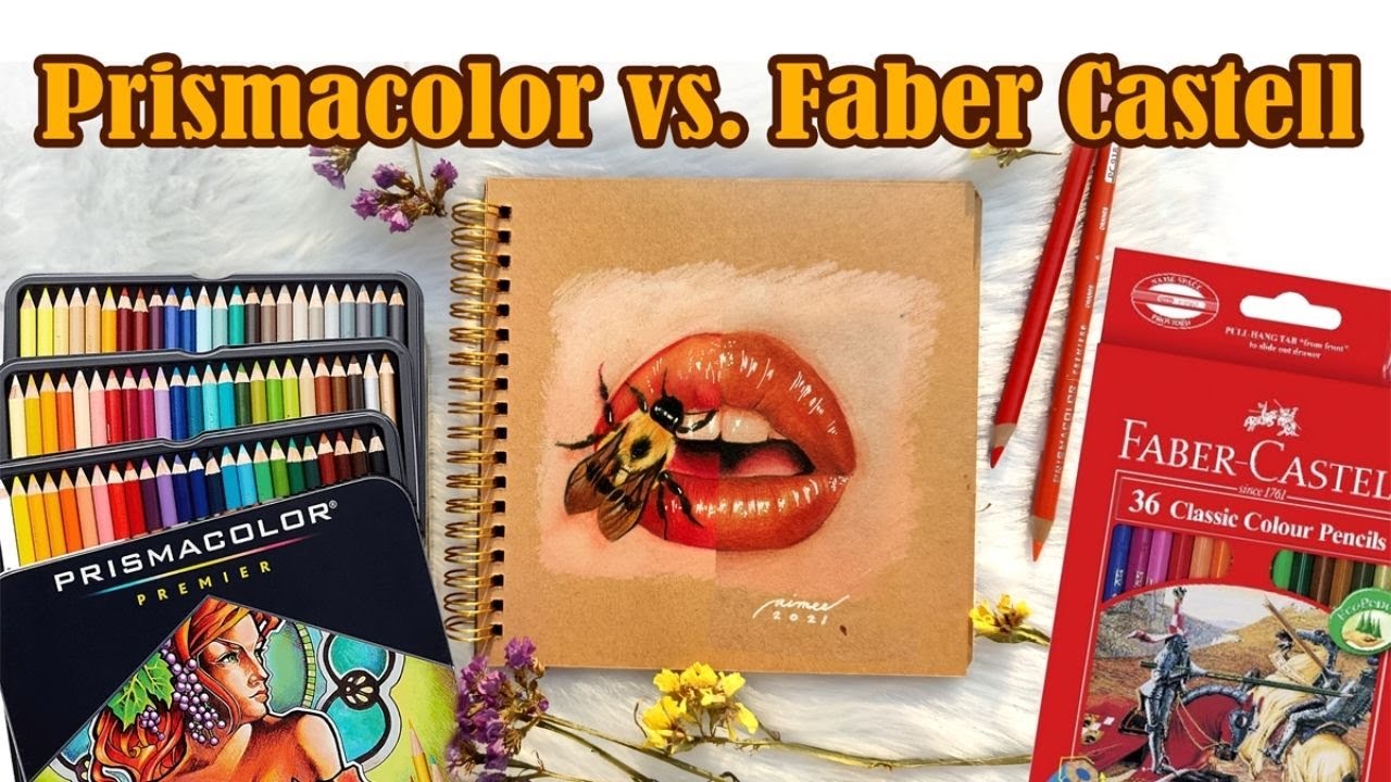 Art With Mr. E: COLORED PENCIL: CRAYOLA vs FABER CASTELL