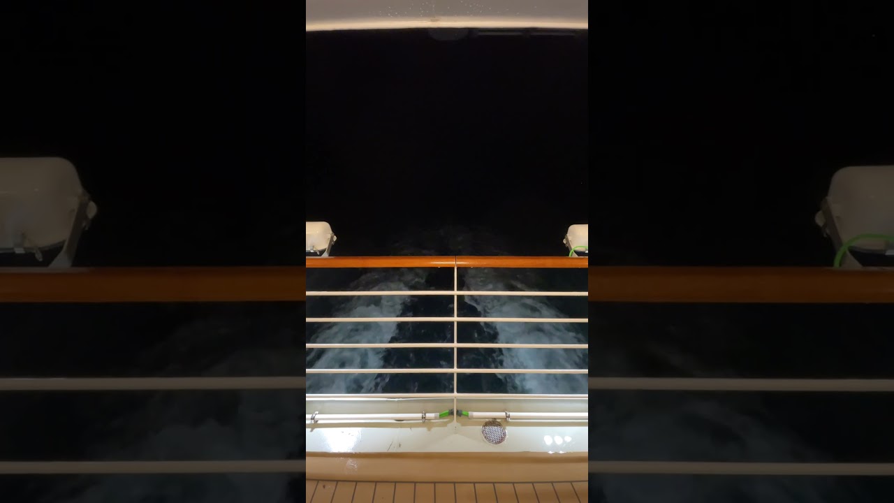 Night Wake Views #cunard #queenanne #cruise #cruiselife #wake #night #shorts