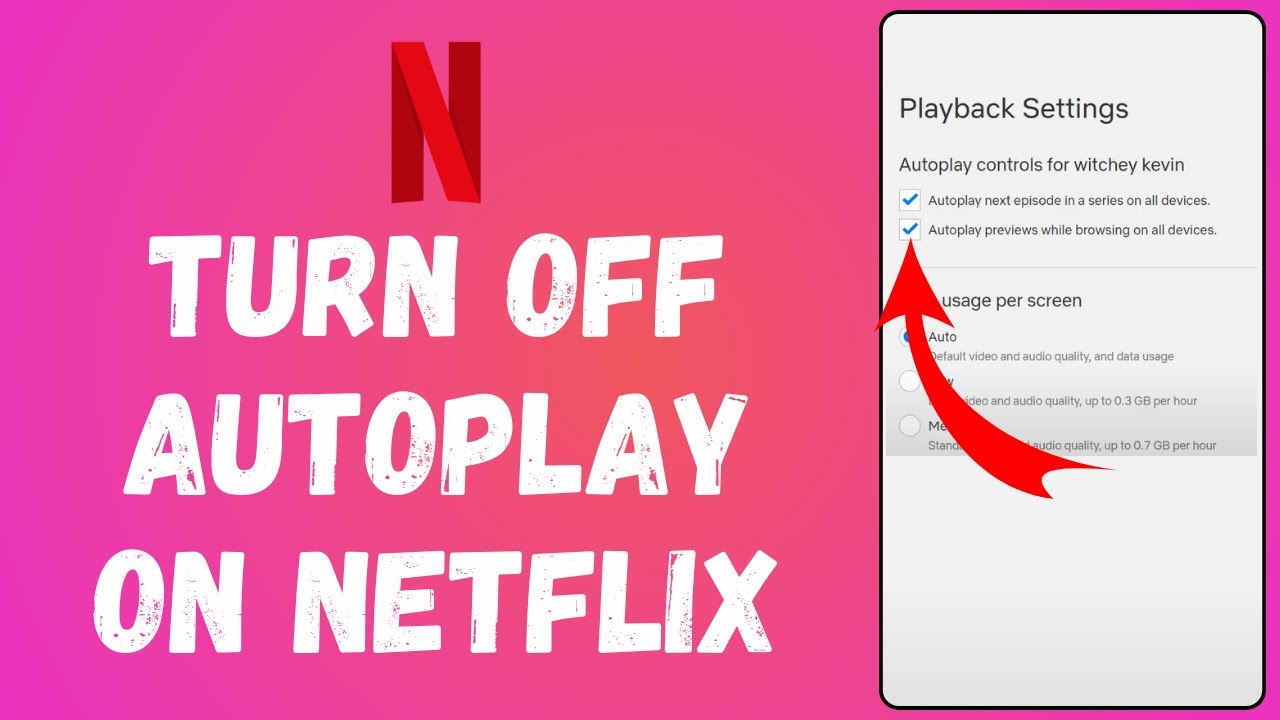 How to Turn Off Autoplay on Netflix (2024) | Switch Off Autoplay on
