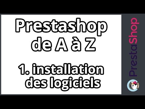 Tuto Prestashop 1.6 de A à Z - installation des logiciels (ép.1)