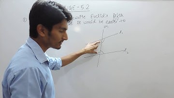 Exercise 5.2 - Question 1 NCERT/CBSE Solution for Class 9th Maths Introduction to Euclid