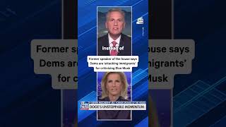 Kevin McCarthy Says Democrats Are 'Attacking Immigrants' For Criticizing Elon Musk
