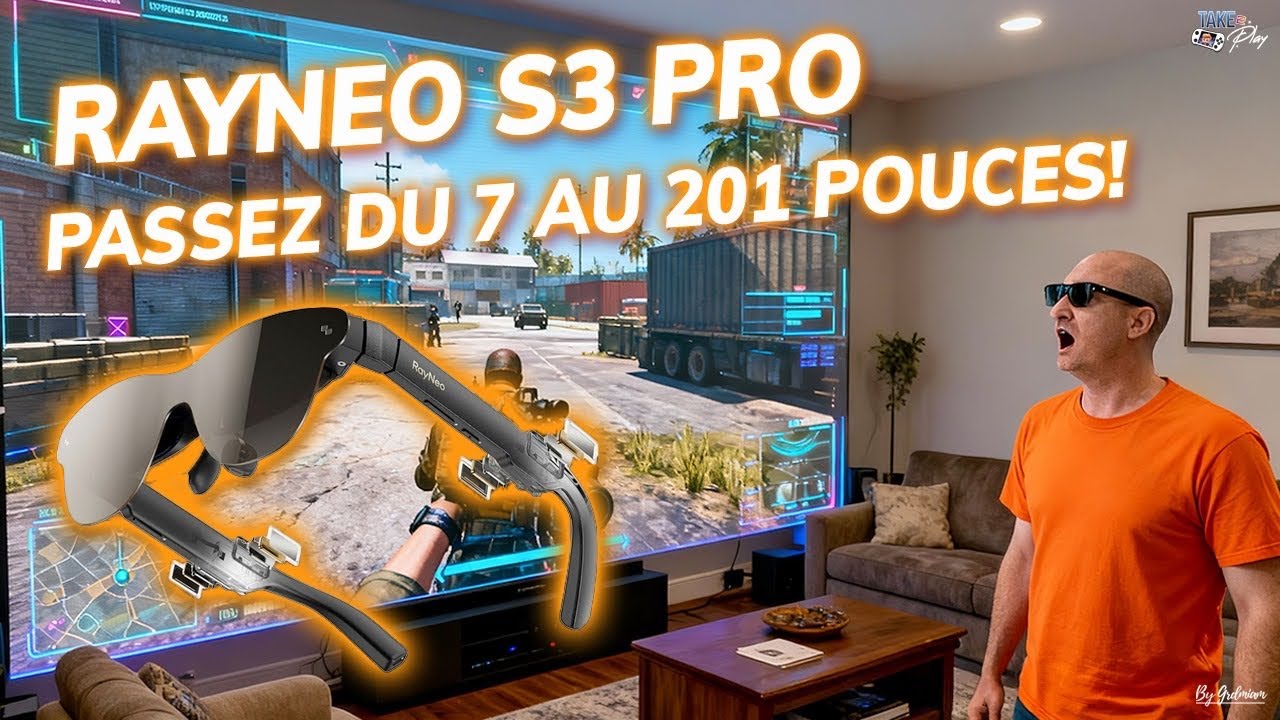 RayNeo 3S Pro: Les lunettes AR qui vont remplacer ton écran de 7 pouces ?