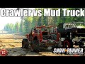 SnowRunner: CRAWLER vs MUD TRUCK! (Truck Night)