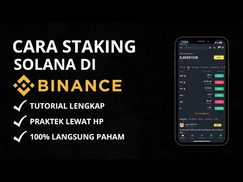 Berhasil ! Cara Staking Koin Solana Di Binance
