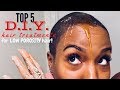 TOP 5 DIY Treatments for LOW POROSITY to MOISTURIZE Dry Hair | Nia Hope
