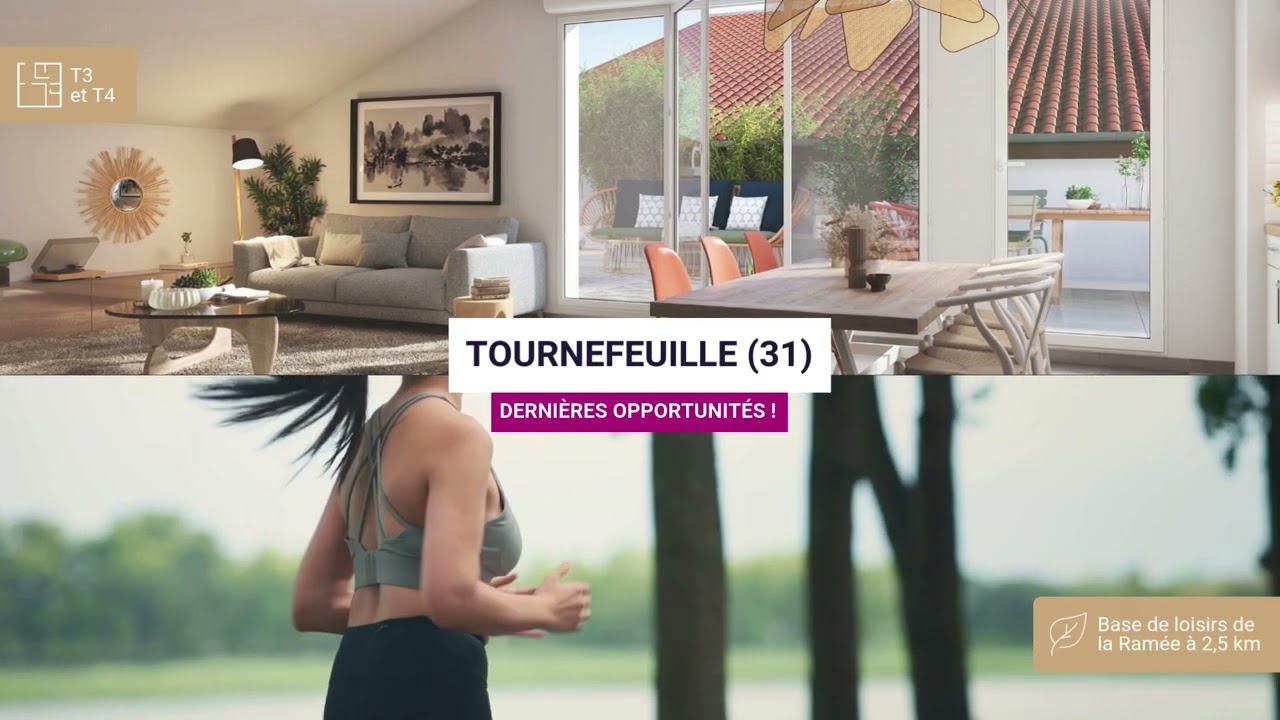 Appartements Neufs à Tournefeuille près de Toulouse (31) | Résidence Saint-Paul