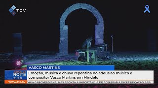 Emoção, Música E Chuva Repentina No Adeus Ao Músico E Compositor Vasco Martins Em Mindelo