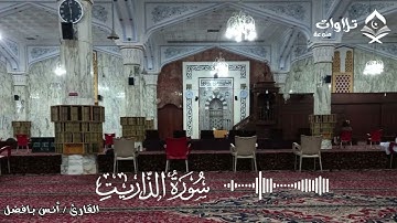 تلاوة بديعة لسورة الذاريات كاملة للقارئ أنس بافضل - فجر 14 شعبان 1445