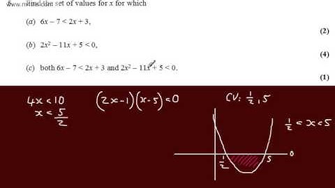 Q5 Core 1 Practice Paper A3   Edexcel C1 AS Maths
