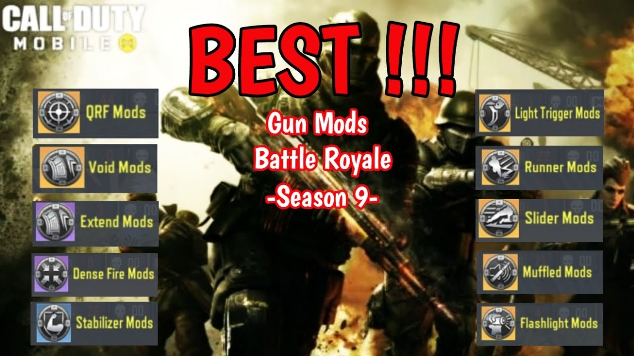 TIPS Gun Mods Call Of Duty Mobile Battle Royale Season