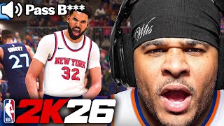 Playing NBA 2k26 until i rage quit 
