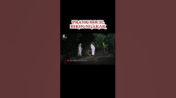 PRANK BOCIL BIKIN NGAKAK | KUNTILANAK BIKIN KAGET  #shorts