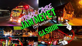 Tarian Malam Truk Cabe balap Jam Mepet | Viral