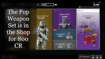 Halo Infinite Store: I Bought the Pop Weapon Set This Week From the Shop