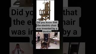 Did you know? #didyouknow #facts #dentist #electicity #chair #fyp