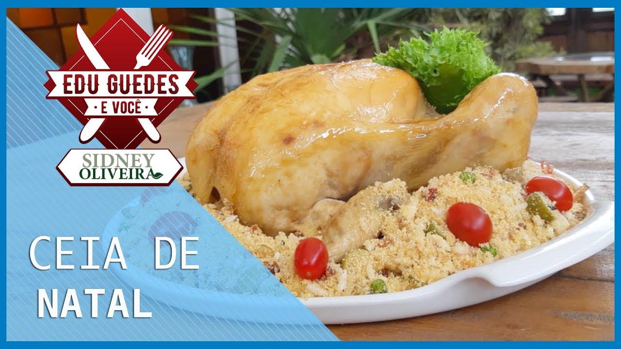 Edu Guedes ensina como fazer ceia de Natal econômica