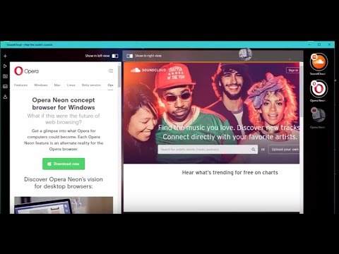 Download opera Neon Browser offline Installer from here - YouTube