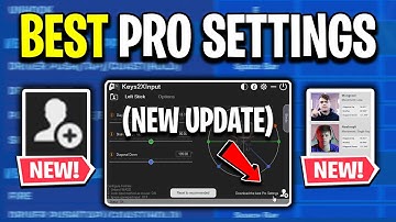 The BEST PRO Double Movement Settings! (Keys2xInput)