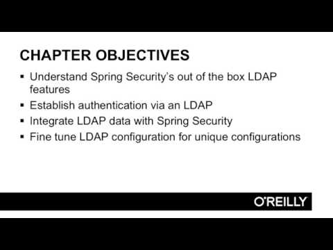 Spring Security 28   LDAP Authentication Overview